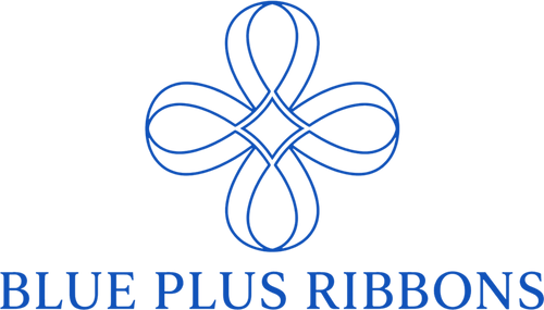 Blue Plus Ribbons